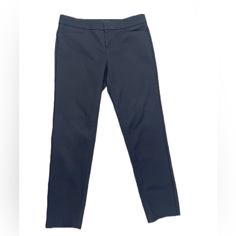 SAKS fifth avenue black cropped dress pants